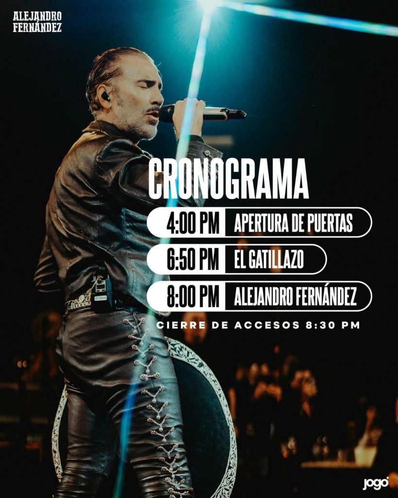 Alejandro Fernández regresa a Costa Rica esta noche en Pedregal
